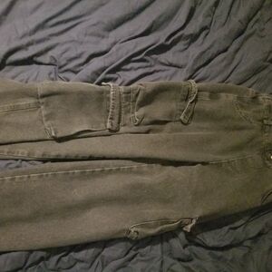Dark Gray Cargo Pants